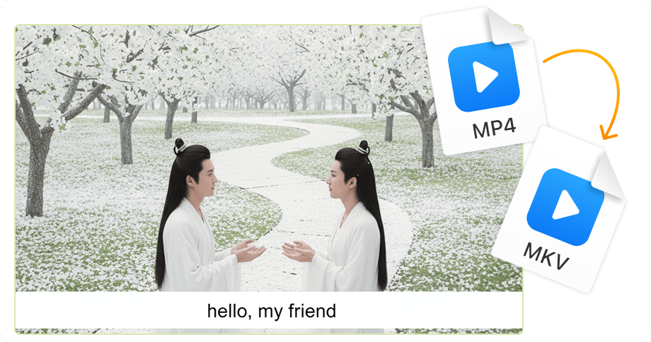 Πολλαπλά κομμάτια ήχου & υπότιτλων